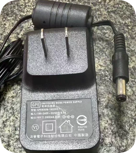 *Brand NEW* Genuine GPE Model GPE036W-180200-1 18V 2A Wall-Plug Power Adapter 5.5x2.1mm Round ConnectorPower S